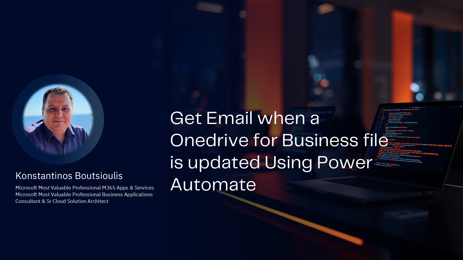Get Email when a Onedrive for Business file is updated Using Power Automate