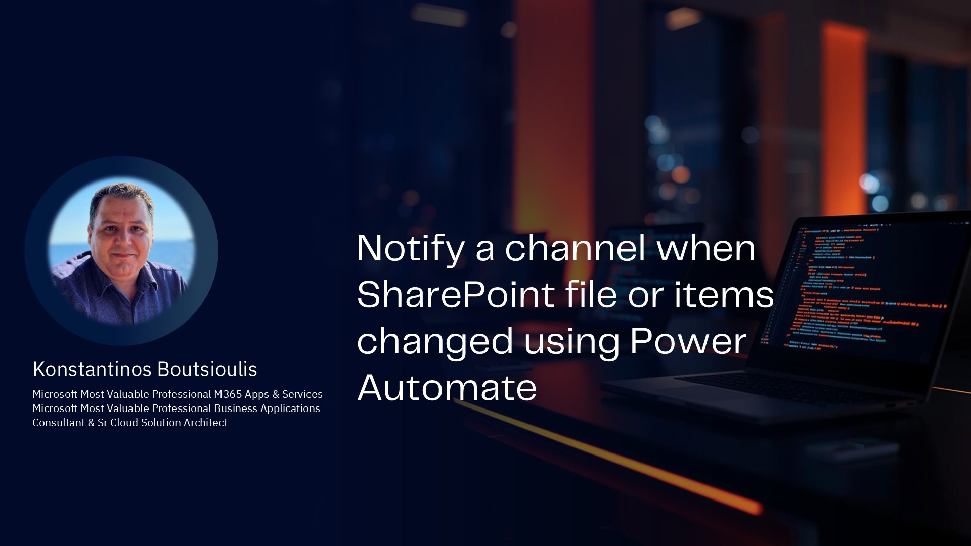 Notify a channel when SharePoint file or items changed using Power Automate