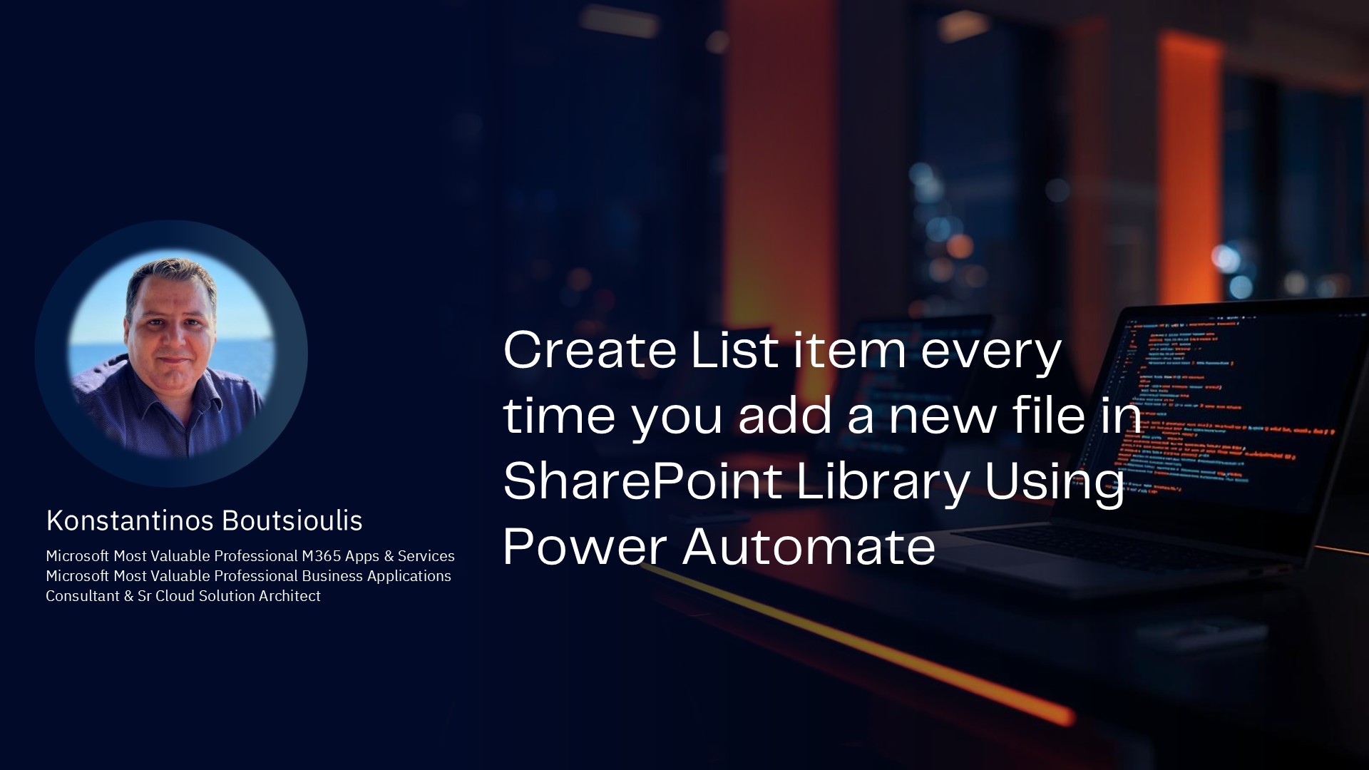 Create List item every time you add a new file in SharePoint Library Using Power Automate