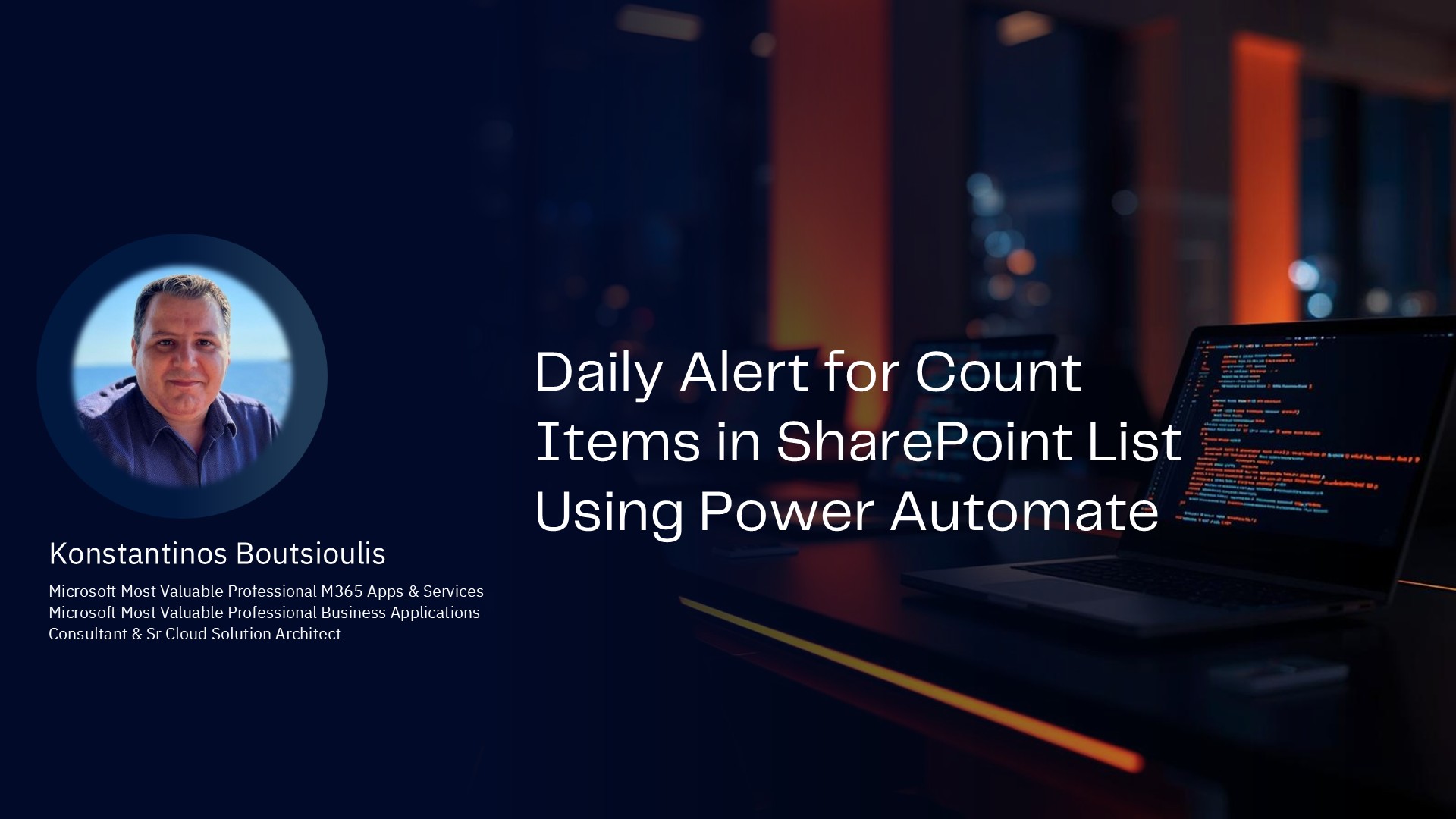 Daily Alert for Count Items in SharePoint List Using Power Automate